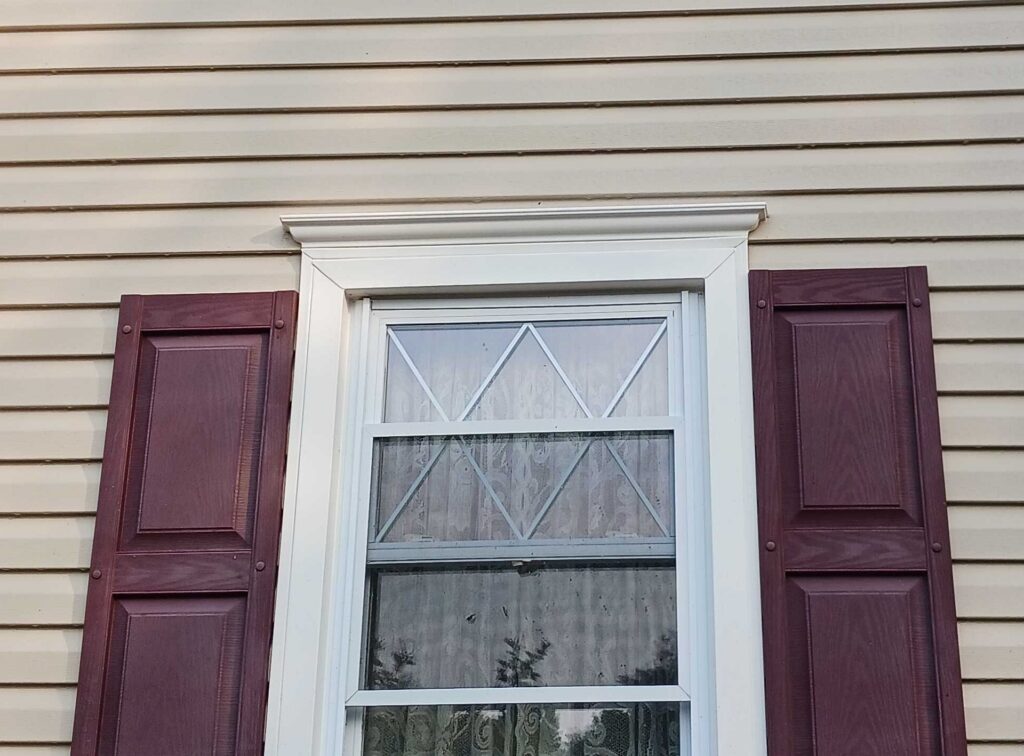 Clean window after washing